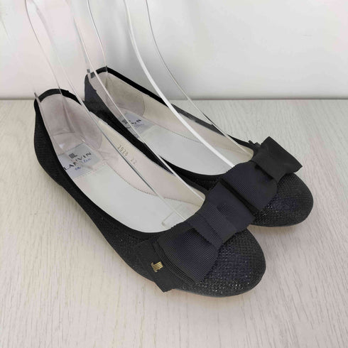 ランバンオンブルー LANVIN en Bleu リボンモチーフ カッターパンプス レディース JPN:22