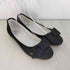 ランバンオンブルー LANVIN en Bleu リボンモチーフ カッターパンプス レディース JPN:22