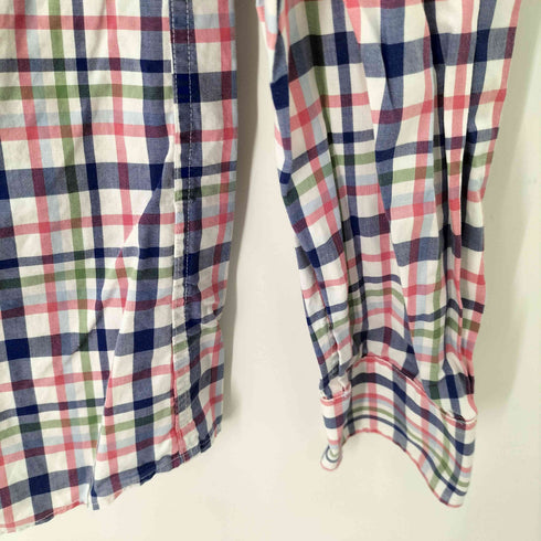 トミーヒルフィガー TOMMY HILFIGER L/S カッタウェイチェックシャツ メンズ 15-1/2 34-35
