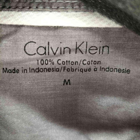 カルバンクライン CALVIN KLEIN L/S ミリタリーシャツ メンズ import:M