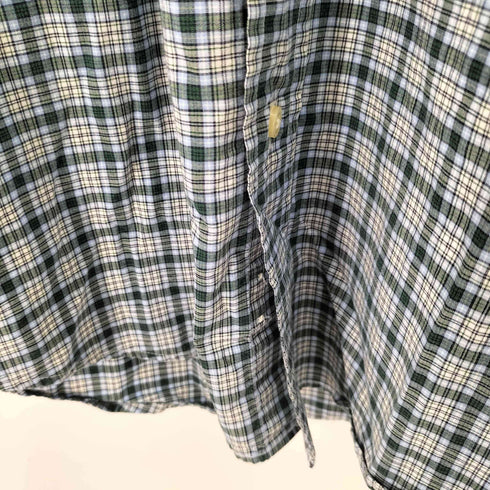 トミーヒルフィガー TOMMY HILFIGER L/S BDチェックシャツ メンズ import:M