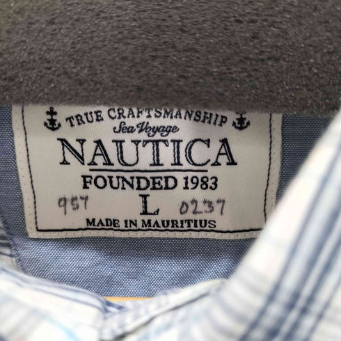 ノーティカ NAUTICA L/S シャツ メンズ import:L