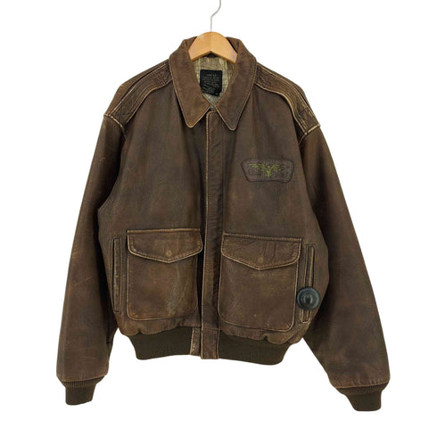 アヴィレックス AVIREX TYPE A-2 glenn millers AAF Band USO TOUR 1943 ©1987 メンズ JPN:S