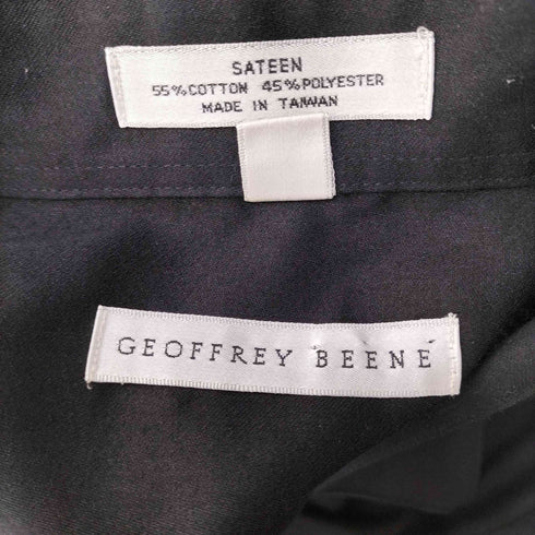 ジェフリービーン GEOFFREY BEENE サテンシャツ メンズ 17