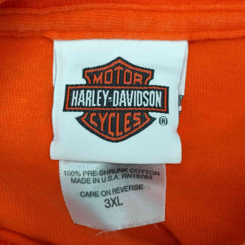ハーレーダビッドソン HARLEY-DAVIDSON 両面プリント S/S Tシャツ メンズ 3XL