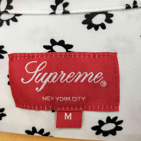 シュプリーム Supreme 18SS Flower Rayon L/S Shirt メンズ JPN:M