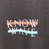 ノーウェーブ KNOW WAVE ロゴプリント クルーネックTシャツ メンズ JPN:M