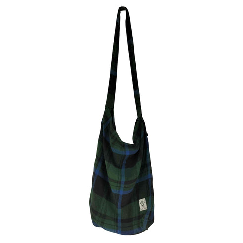 サウスツーウェストエイト SOUTH2 WEST8 Book Bag-Cotton Twill Plaid メンズ