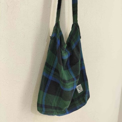 サウスツーウェストエイト SOUTH2 WEST8 Book Bag-Cotton Twill Plaid メンズ