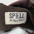 SPELL ハシゴビーズ フリンジレザーショルダーバッグ レディース