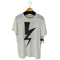 ニールバレット NEIL BARRETT ABSTRACTED BOLT TEE W THUNDER 稲妻プリント 両面 メンズ import:M