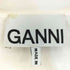 ガニー Ganni コットンポプリンノースリーブシャツ レディース 36