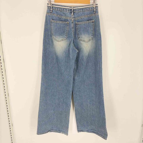 ブラックアップ ディーホリック ストラップ付ワイドデニムパンツ レディース JPN:XS