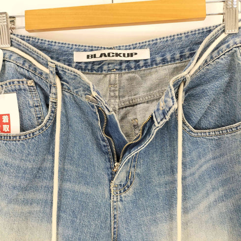 ブラックアップ ディーホリック ストラップ付ワイドデニムパンツ レディース JPN:XS