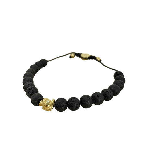 ディーゼル DIESEL ステンレス ロゴデザイン ビーズ スチールブレスレット メンズ