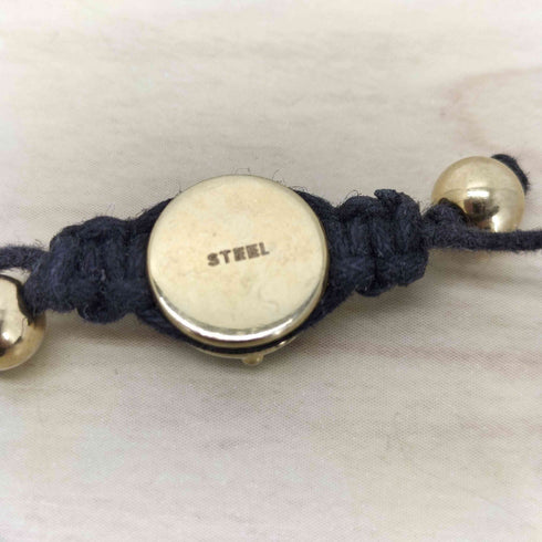 ディーゼル DIESEL ステンレス ロゴデザイン ビーズ スチールブレスレット メンズ