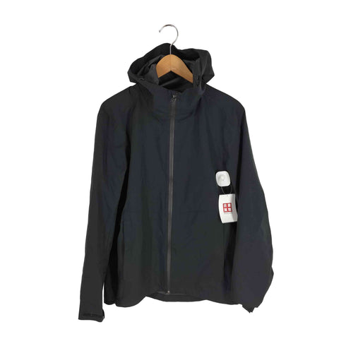 ユニクロ UNIQLO 止水ジップ 裾ドローコード ナイロンジャケット メンズ JPN:M
