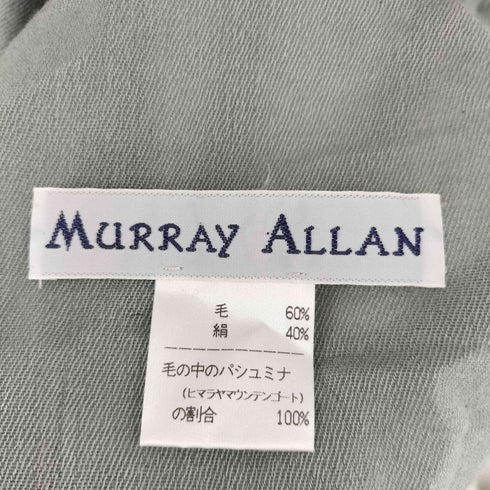 MURRAY ALLAN ウール混 フリンジマフラー レディース