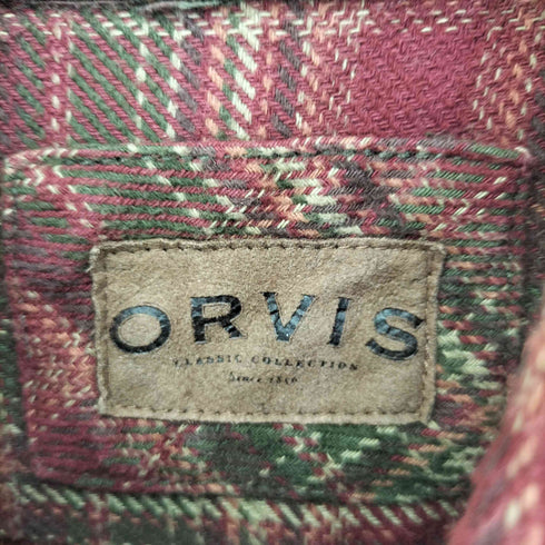 オービス ORVIS 90s L/Sチェックネルシャツ メンズ JPN:M