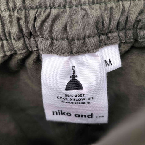 ニコアンド niko and... シャカマキシジャンパースカート レディース JPN:M