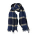 SOIL BOILED WOOL BIG CHECK STOLE レディース