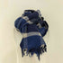 SOIL BOILED WOOL BIG CHECK STOLE レディース