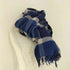 SOIL BOILED WOOL BIG CHECK STOLE レディース