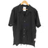 メゾンスペシャル MAISON SPECIAL Calendering Triacetate Dress-Over Short Sleeve Open Collar Shirt メンズ JPN:1
