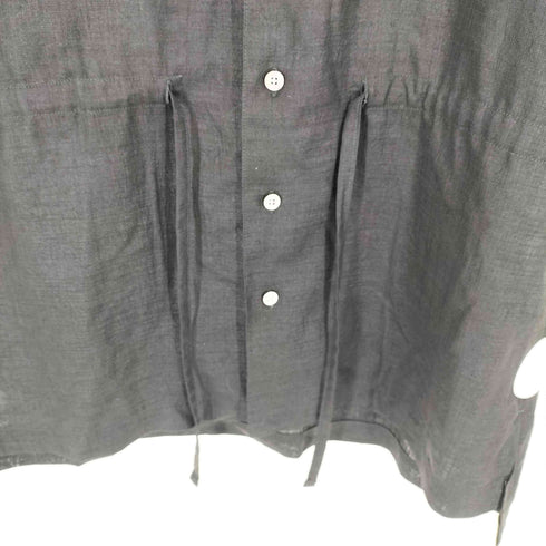 メゾンスペシャル MAISON SPECIAL Calendering Triacetate Dress-Over Short Sleeve Open Collar Shirt メンズ JPN:1