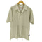 メゾンスペシャル MAISON SPECIAL Calendering Triacetate Dress-Over Short Sleeve Open Collar Shirt メンズ JPN:1