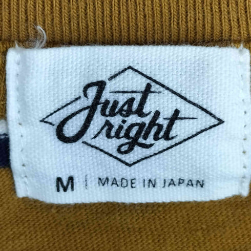 ジャストライト just right ポケットボーダー半袖Tシャツ メンズ JPN:M