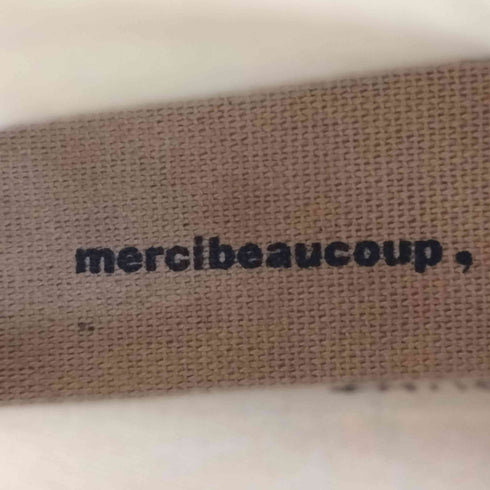 メルシーボークー mercibeaucoup チェック ハイカットスニーカー レディース JPN:24.5