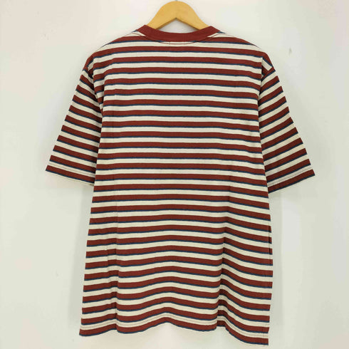 ジャストライト just right ポケットボーダー半袖Tシャツ メンズ JPN:M