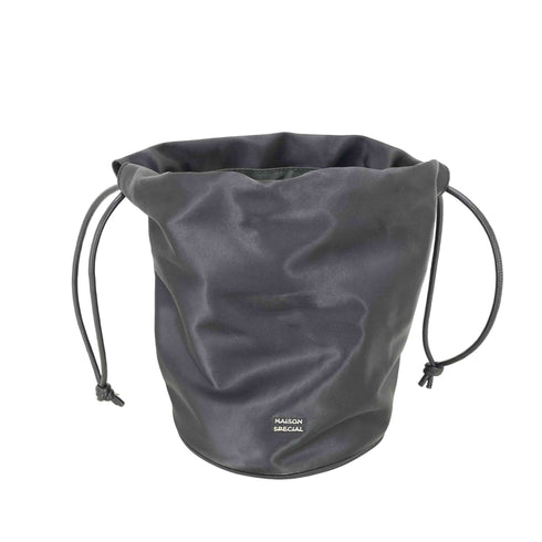 メゾンスペシャル MAISON SPECIAL Logo Drawstring Bag メンズ