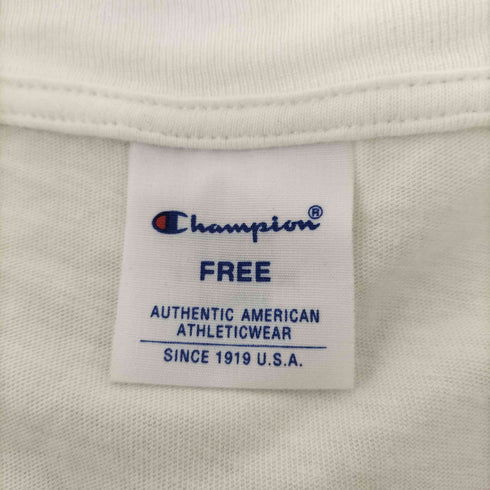 チャンピオン Champion 別注ロゴTシャツ レディース FREE