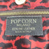 POP CORN MILANO 裏地レオパード レザートートバッグ レディース
