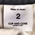 カップアンドコーン CUP AND CONE ポリコットン イージーワイドパンツ メンズ JPN:2
