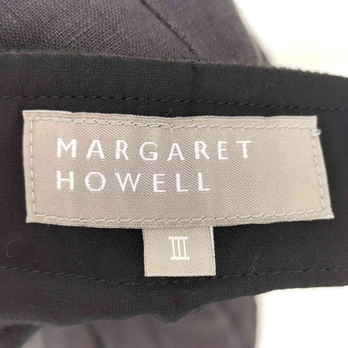 マーガレットハウエル MARGARET HOWELL 10SS リネン プリーツ スカート レディース JPN:3