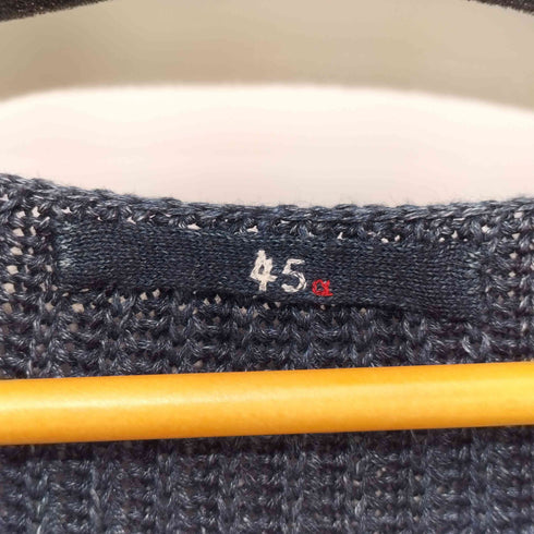 フォーティーファイブアール 45R IndigoDye Linen Knit インディゴ染めリネンニット レディース 2