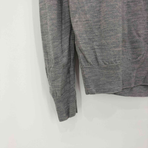 ジョンスメドレー JOHN SMEDLEY イギリス製 総ウール Vネックニット メンズ