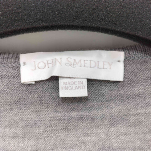 ジョンスメドレー JOHN SMEDLEY イギリス製 総ウール Vネックニット メンズ