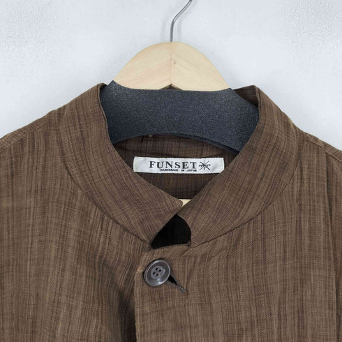 FUNSET OF ART 泥渋シャンブレーTAISHOコート メンズ JPN:L