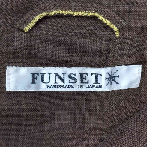 FUNSET OF ART 泥渋シャンブレーTAISHOコート メンズ JPN:L
