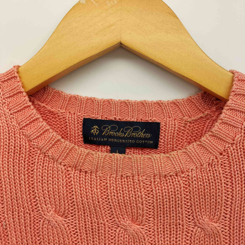 ブルックスブラザーズ BROOKS BROTHERS ケーブルニット コットン L/S ニット レディース JPN:L