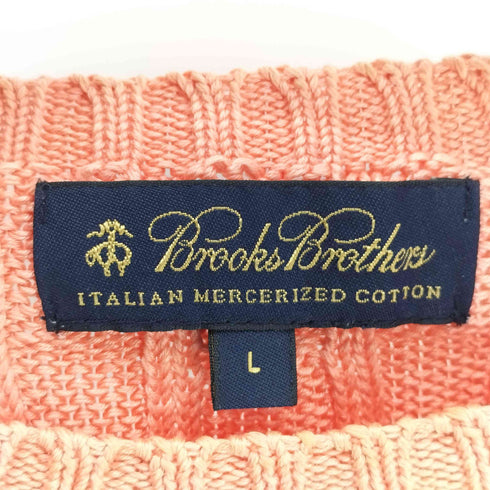 ブルックスブラザーズ BROOKS BROTHERS ケーブルニット コットン L/S ニット レディース JPN:L