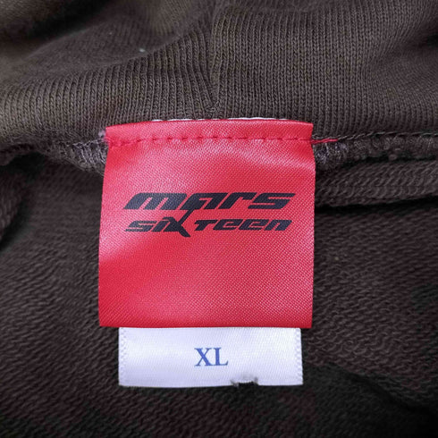 MARS SIXTEEN 両面プリントジップパーカー メンズ import:XL