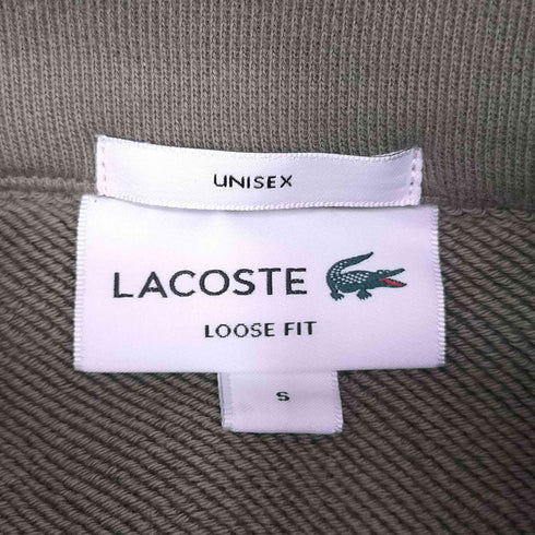 ラコステ LACOSTE ハーフジップスタンドカラースウェット メンズ S