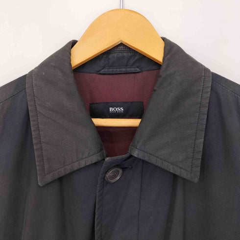 ヒューゴボス HUGO BOSS 比翼ステンカラーコート メンズ 48