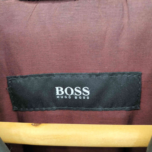 ヒューゴボス HUGO BOSS 比翼ステンカラーコート メンズ 48