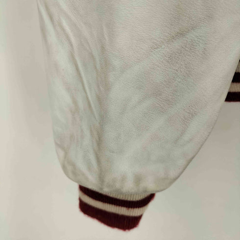ショット Schott USA製 袖切り替えレザー スタジャン メンズ 38